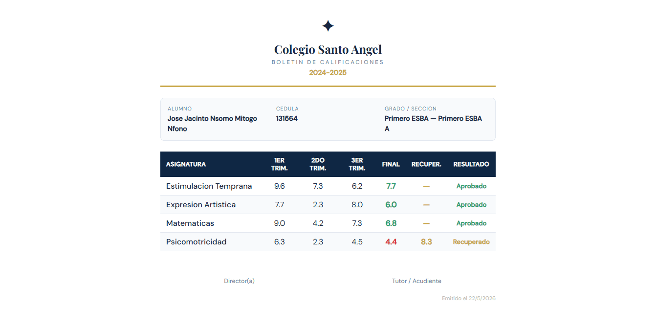 GestEscolar — imagen 1