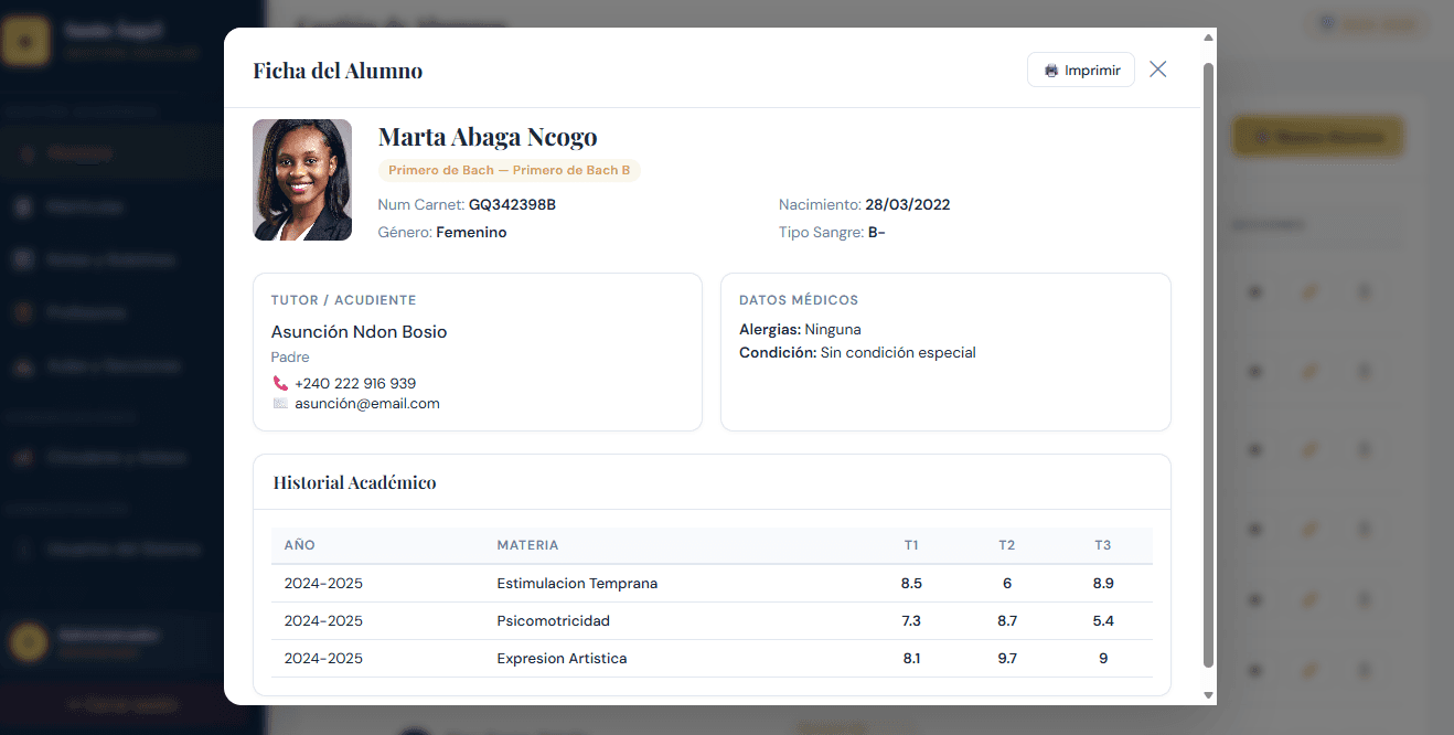 GestEscolar — imagen 3